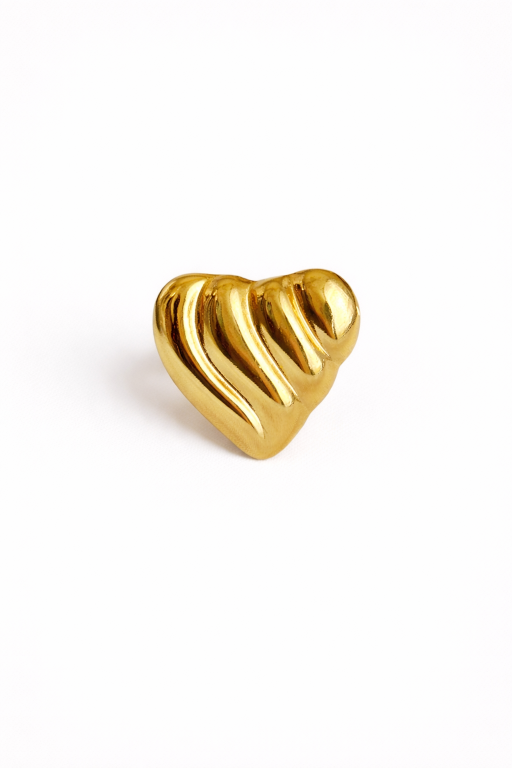 Golden Heart Ring