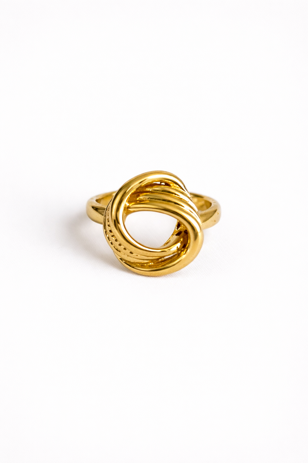Infinity Knot Gold Ring